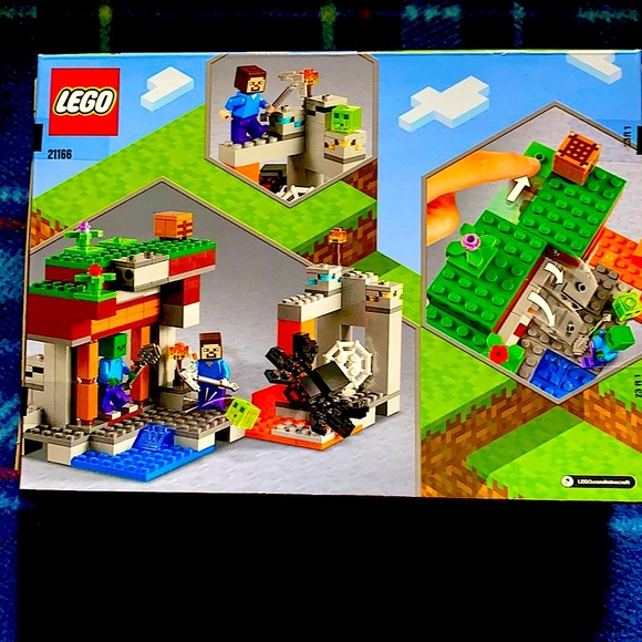 LEGO MINECRAFT BRAND NEW 240 pieces. 7+ - Picture 2 of 2